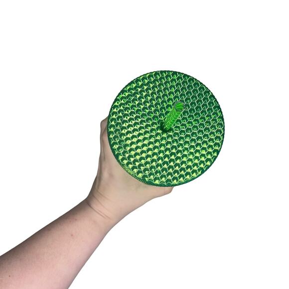 Starbucks Christmas Holiday 2023 Studded Chrome Metallic Green Tumbler Venti - Picture 3 of 7